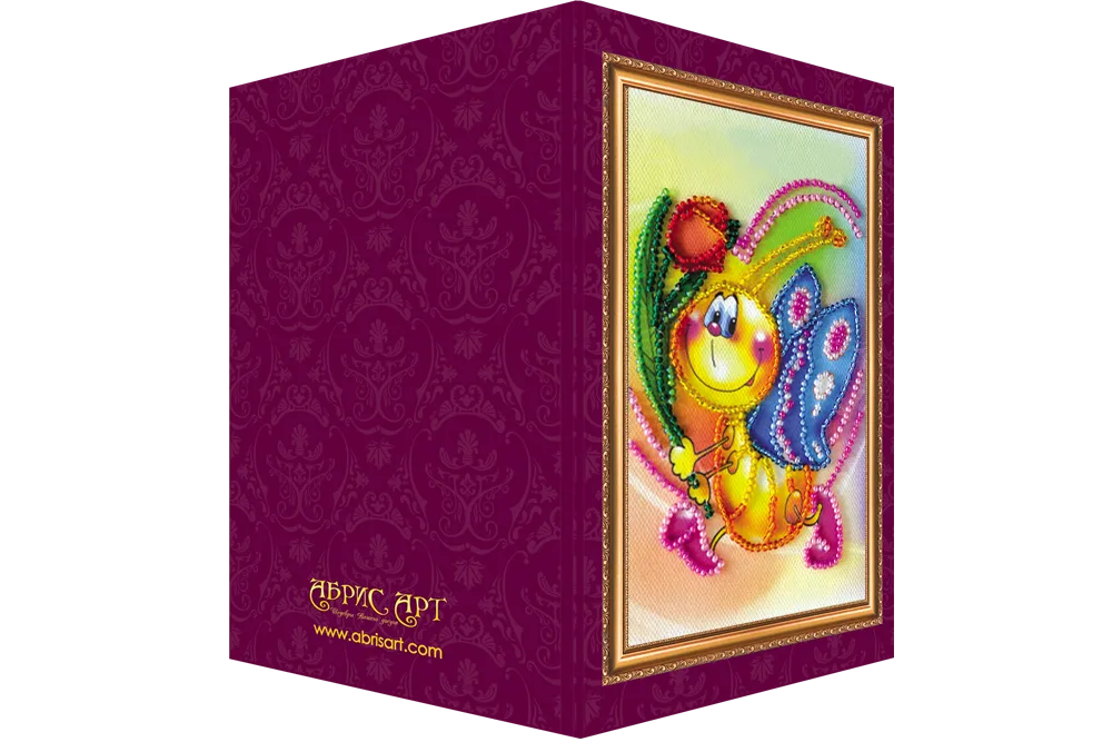 Postcards Bead Embroidery Kit Postcard Bead embroidery kit Congratulations – 6