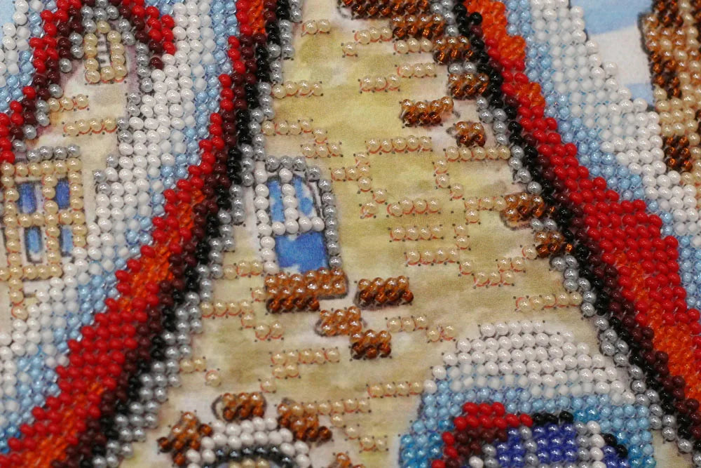 Bead Embroidery Kit Main Bead Embroidery Kit Fabulous winter - 1