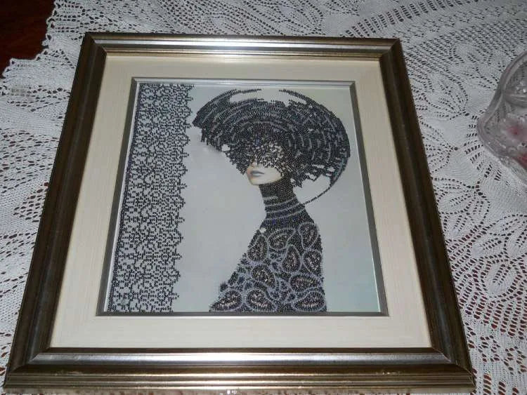 Bead Embroidery Kit Main Bead Embroidery Kit Morgana