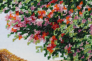 Bead Embroidery Kit Main Bead Embroidery Kit Home Sweet Home