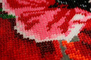 Bead Embroidery Kit Main Bead Embroidery Kit Wild poppies – 1