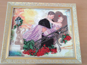 Bead Embroidery Kit Main Bead Embroidery Kit White nights