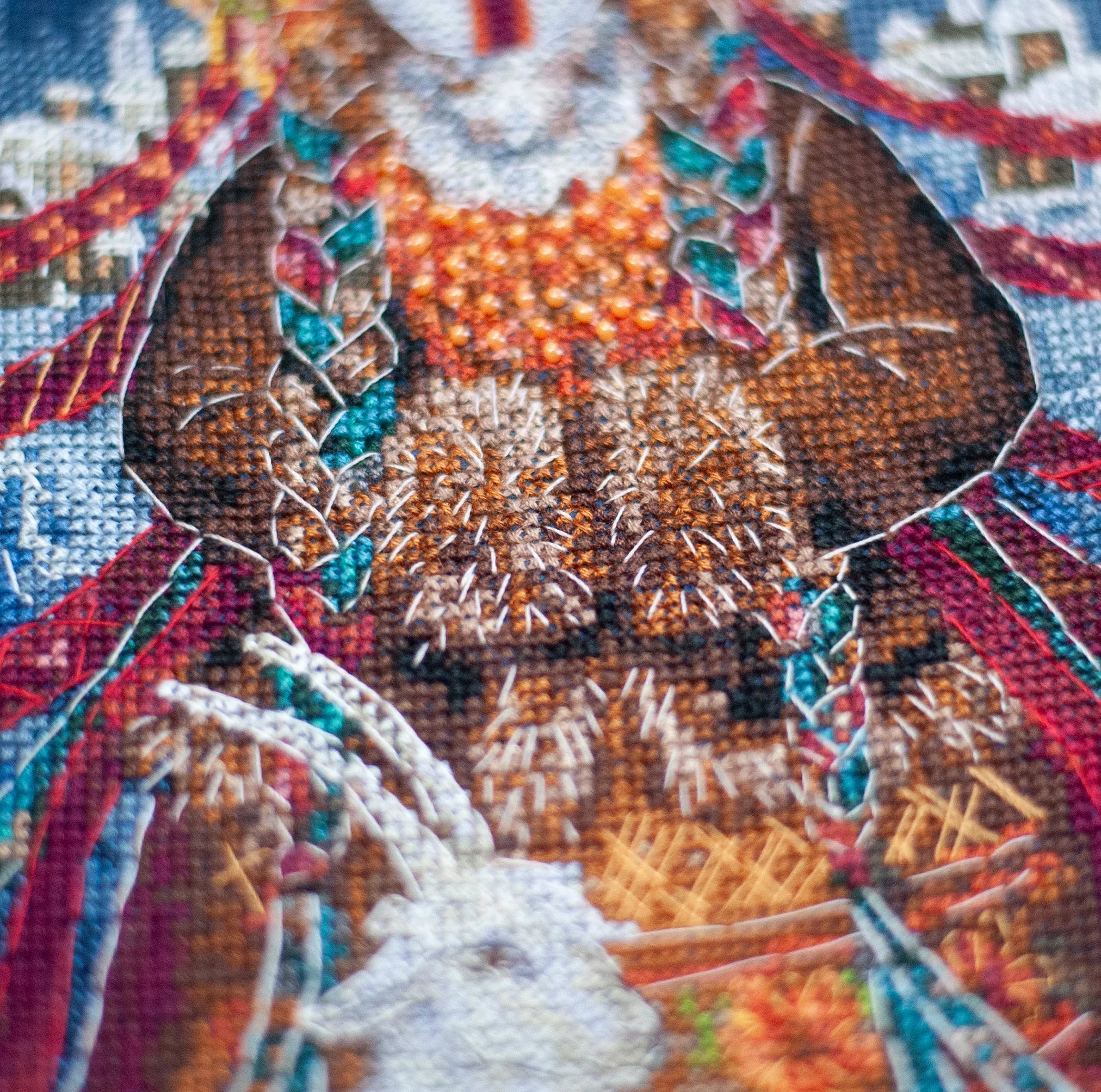 Cross Stitch Kit Cross-stitch kits Winter motanka doll (Ethnic themes)