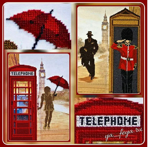 Bead Embroidery Kit Main Bead Embroidery Kit The London lifestyle – 1