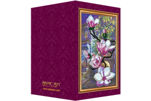 Postcards Bead Embroidery Kit Postcard Bead embroidery kit South night – 3