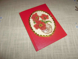 Bead Embroidery Kit Mini Bead embroidery kit Vase with poppies