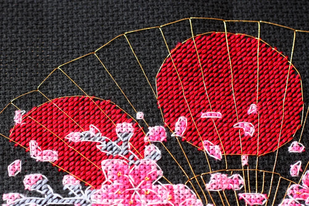 Cross Stitch Kit Cross-stitch kits Fan