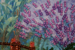 Bead Embroidery Kit Mini Bead embroidery kit In a brushwood
