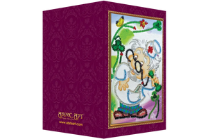 Postcards Bead Embroidery Kit Postcard Bead embroidery kit Best doctor – 1