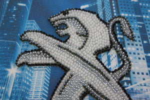 Bead Embroidery Kit Mini Bead embroidery kit PEUGEOT