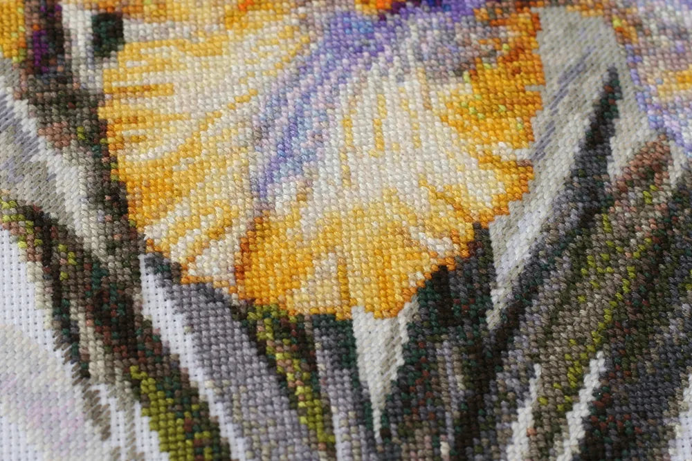 Cross Stitch Kit Cross-stitch kits Irises