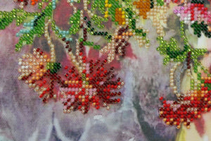 Bead Embroidery Kit Main Bead Embroidery Kit Marguerites