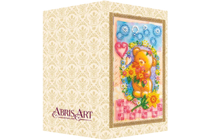 Postcards Bead Embroidery Kit Postcard Bead embroidery kit A clearing in the flowers