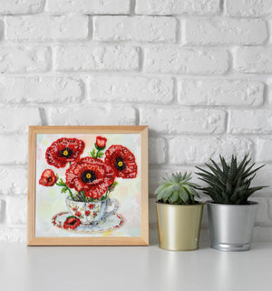 Bead Embroidery Kit Main Bead Embroidery Kit An inspired morning