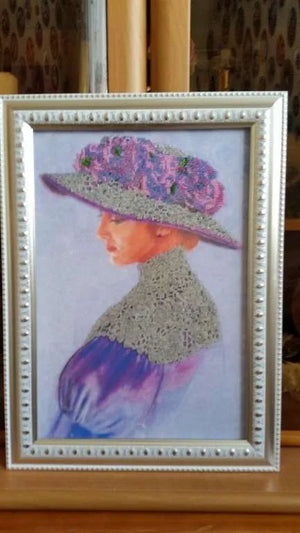 Bead Embroidery Kit Main Bead Embroidery kit Violet