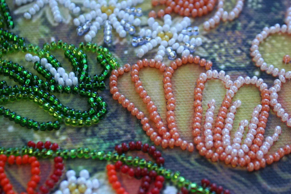 Bead Embroidery Kit Main Bead Embroidery Kit Goddess of flowers