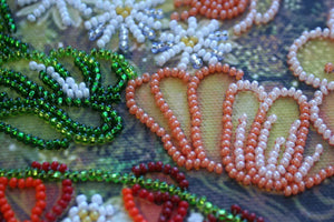 Bead Embroidery Kit Main Bead Embroidery Kit Goddess of flowers