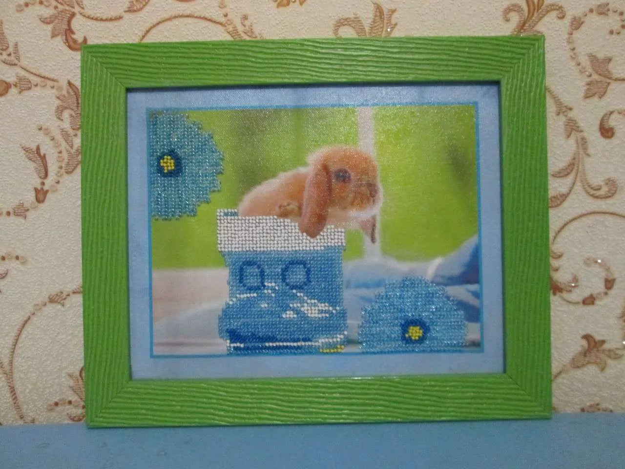 Bead Embroidery Kit Main Bead Embroidery Kit Rabbits – 3