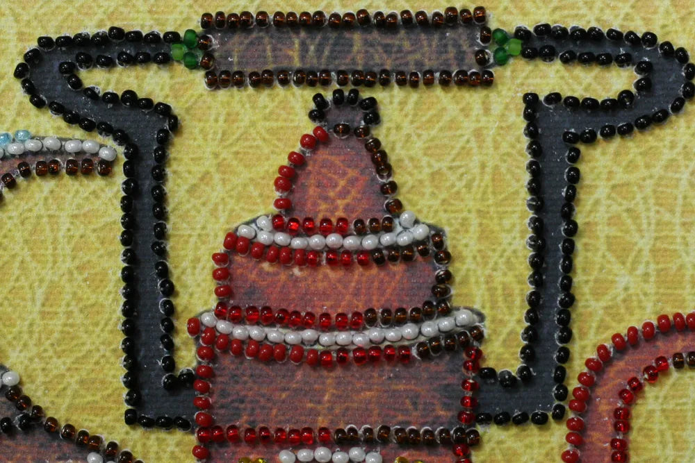 Bead Embroidery Kit Mini Bead embroidery kit Kettle – 1