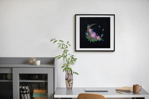 Cross Stitch Kit Cross-stitch kits Moonlight geometry