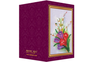 Postcards Bead Embroidery Kit Postcard Bead embroidery kit Congratulations – 9