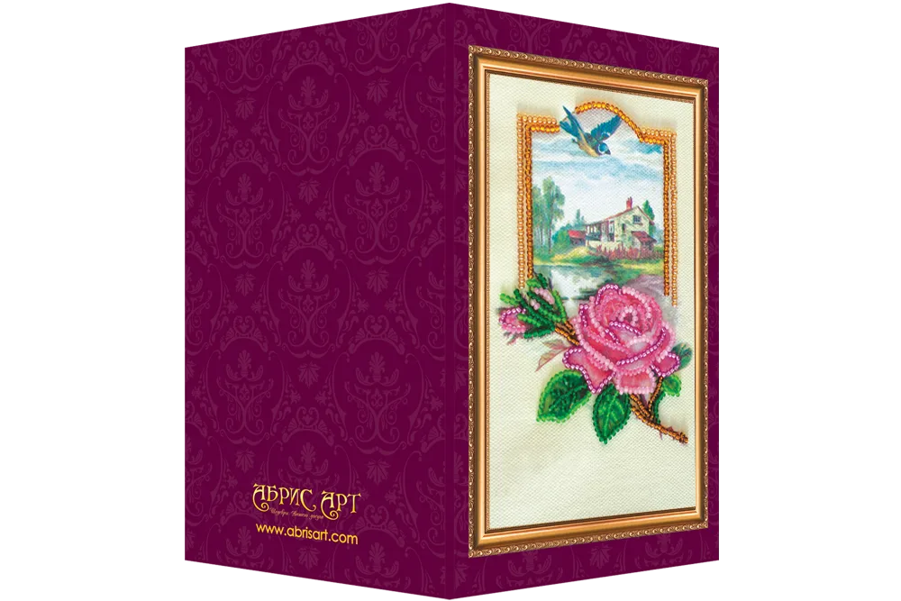 Postcards Bead Embroidery Kit Postcard Bead embroidery kit Congratulations – 10