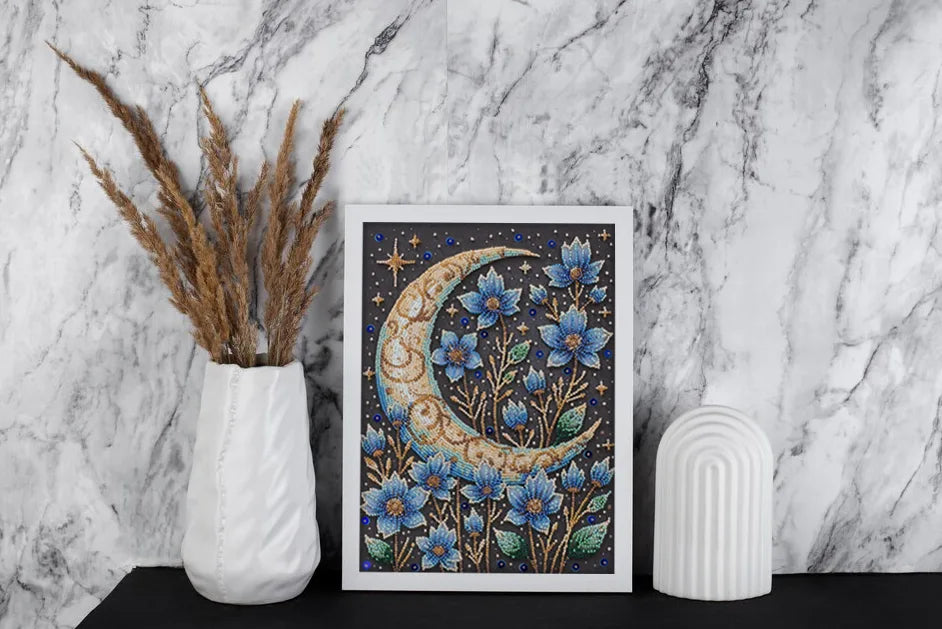 Bead Embroidery Kit Main Bead Embroidery Kit A magical night