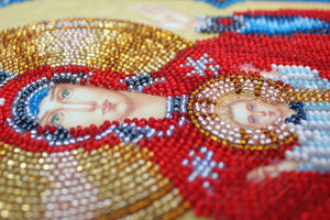 Bead Embroidery Kit Main Bead Embroidery Kit Icon of the Mother of God “Inexhaustible Chalice”