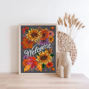 Bead Embroidery Kit Main Bead Embroidery Kit Welcoming autumn