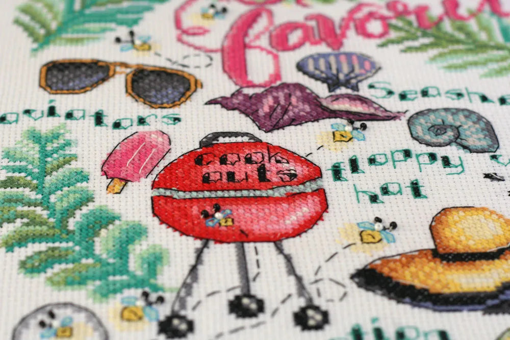 Cross Stitch Kit Cross-stitch kits Summer delight
