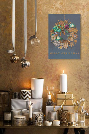 Bead Embroidery Kit Main Bead Embroidery Kit New year wreath