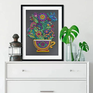 Bead Embroidery Kit Main Bead Embroidery Kit Cup of happiness