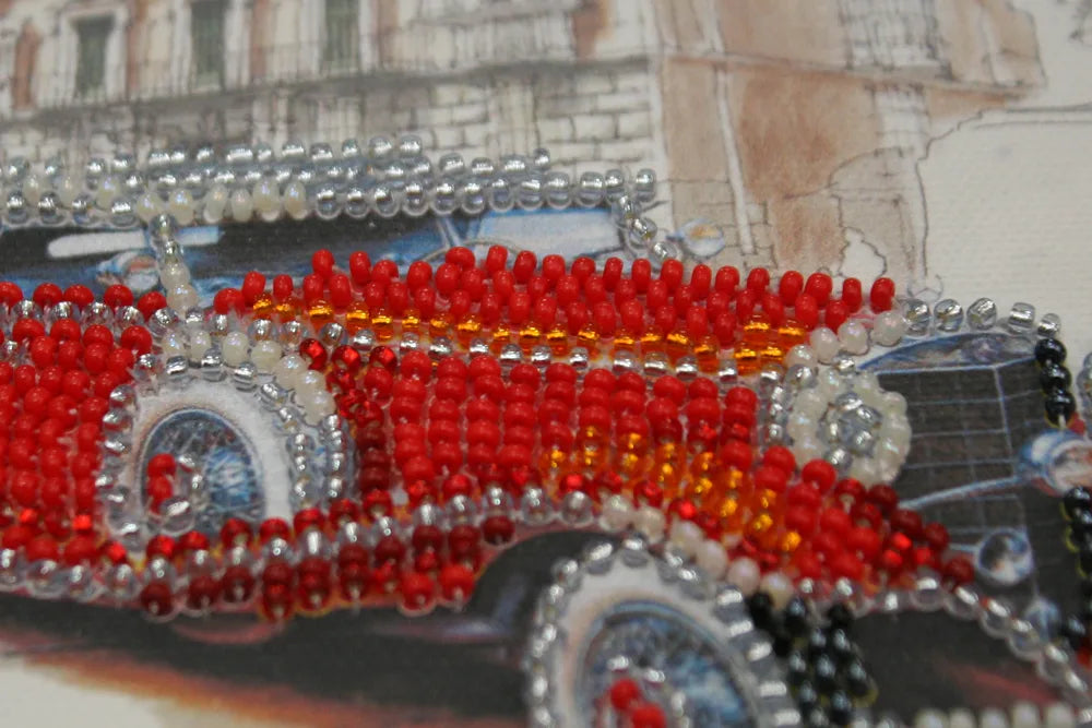Bead Embroidery Kit Mini Bead embroidery kit Mersedes-500k