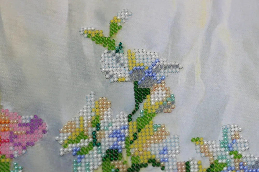Bead Embroidery Kit Main Bead Embroidery Kit Gladioluses