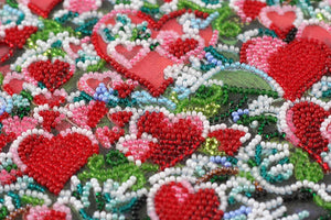Bead Embroidery Kit Main Bead Embroidery Kit Tree of love