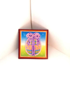 Magnets Bead Embroidery Kit Mini Magnets Bead embroidery kit Easter egg – 1