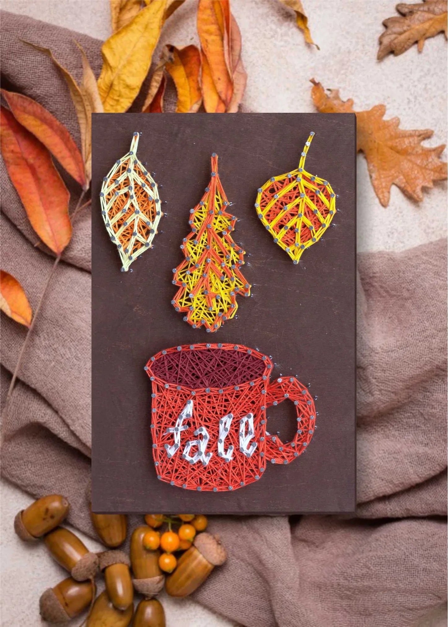 String Art Kit Creative Kit/String Art Leaf fall