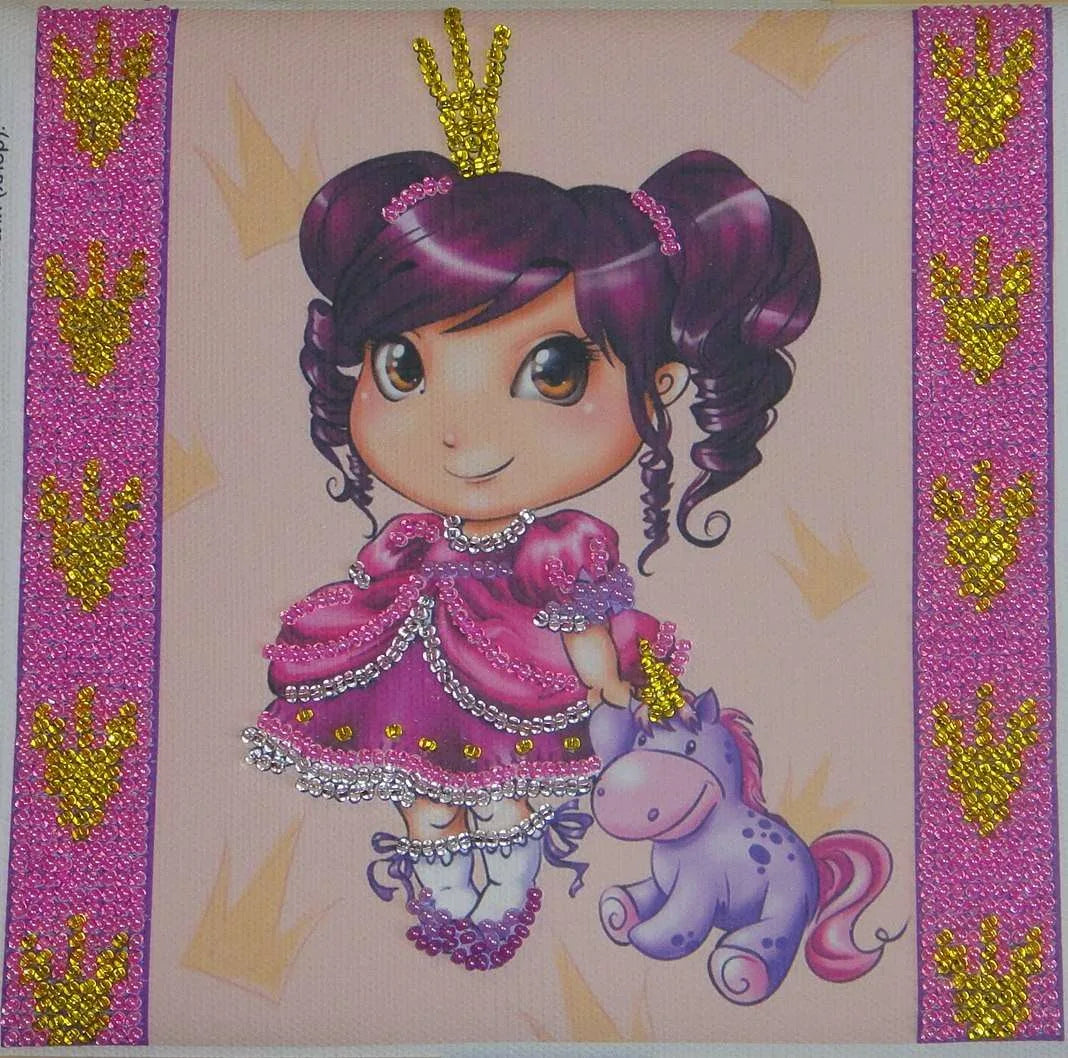 Bead Embroidery Kit Mini Bead embroidery kit Adele