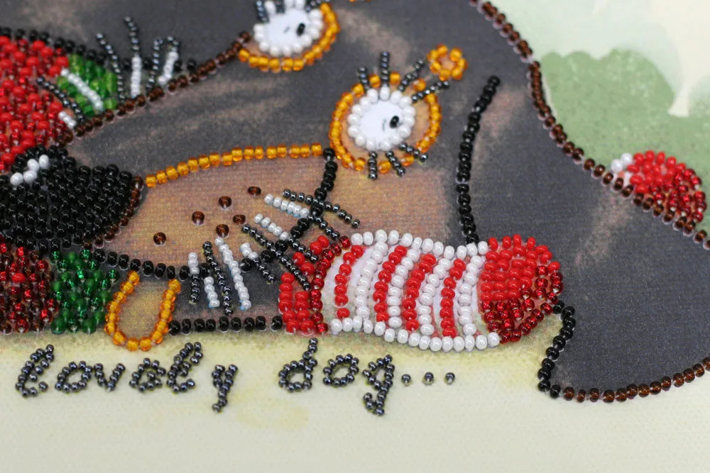 Bead Embroidery Kit Main Bead Embroidery Kit Cute naughty