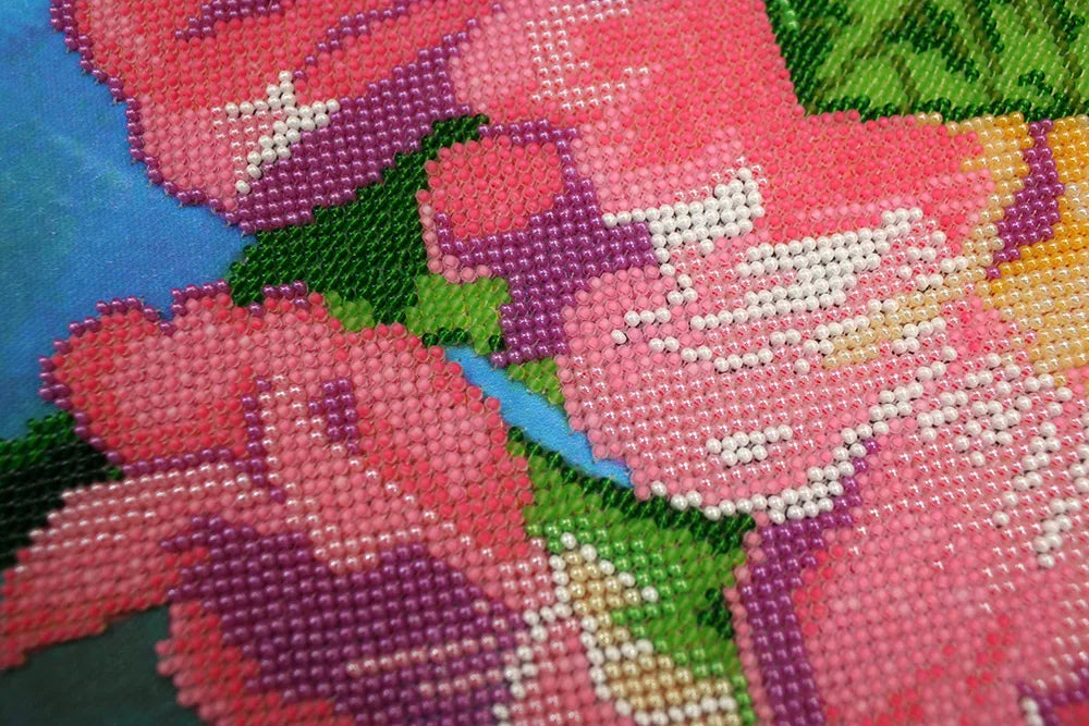 Bead Embroidery Kit Main Bead Embroidery Kit Mallow
