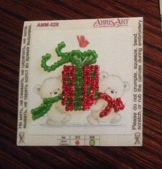 Magnets Bead Embroidery Kit Mini Magnets Bead embroidery kit Long wished gift