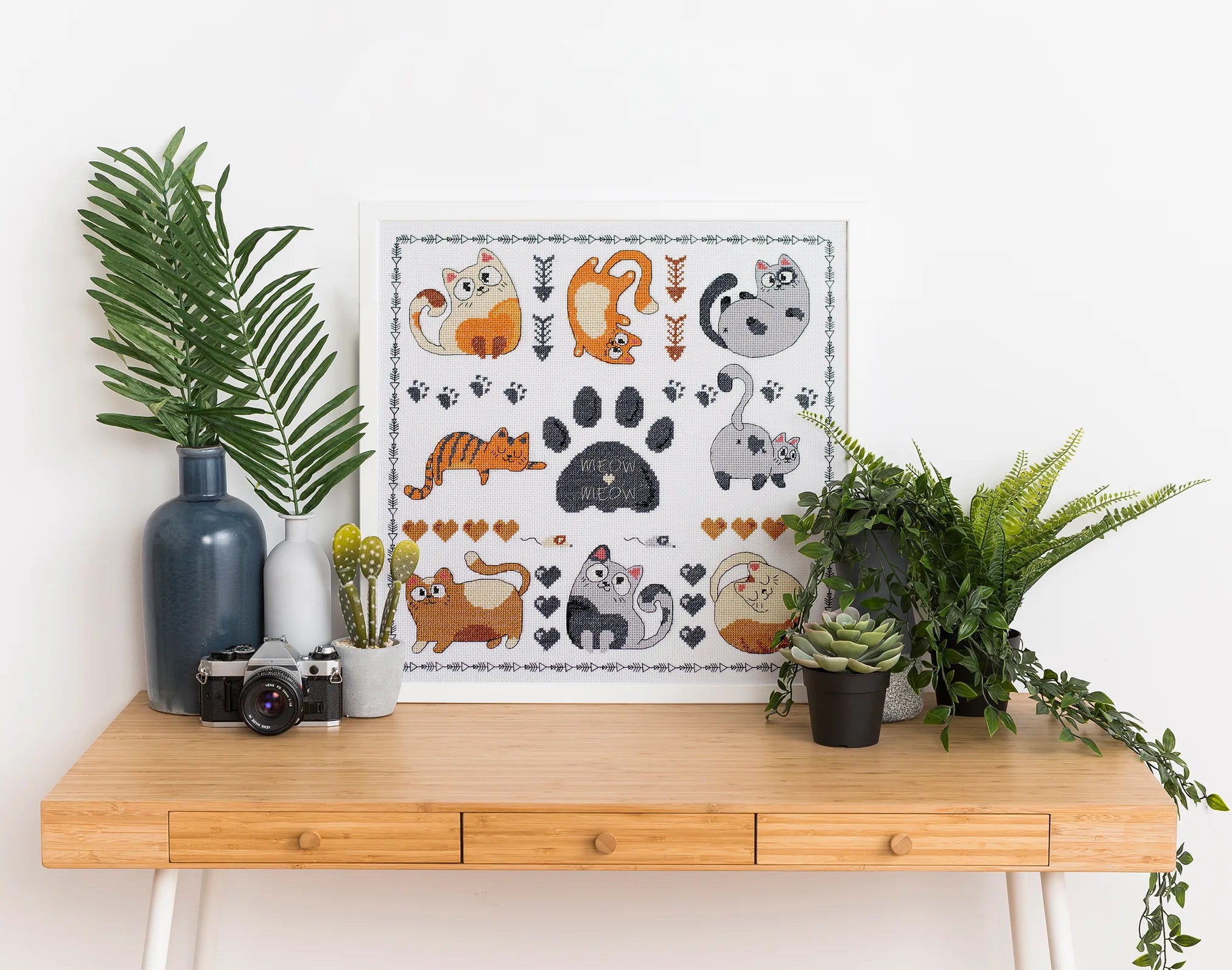 Cross Stitch Kit Cross-stitch kits Meow-meow