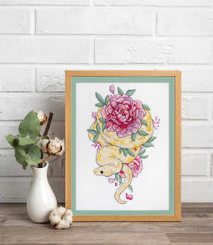 Cross Stitch Kit Cross-stitch kits Natural grace