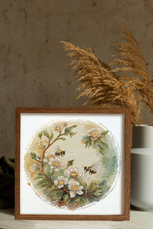 Cross Stitch Kit Cross-stitch kits Honey colors