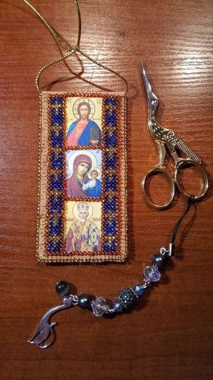 Talisman Bead Embroidery Kit Talisman bead embroidery kits Driver' Prayer