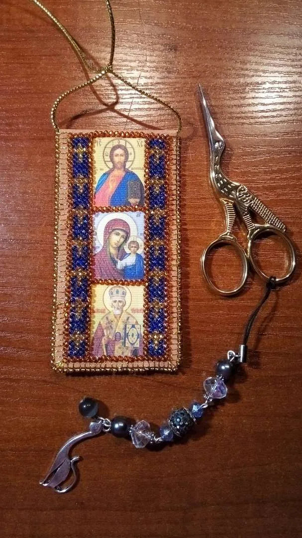 Talisman Bead Embroidery Kit Talisman bead embroidery kits Driver' Prayer