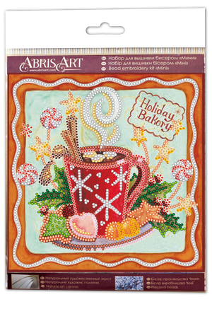 Bead Embroidery Kit Mini Bead embroidery kit Aroma of the holiday