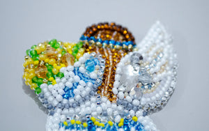 Brooch Embroidery Kit Decoration Ukrainian girl (Decoration)