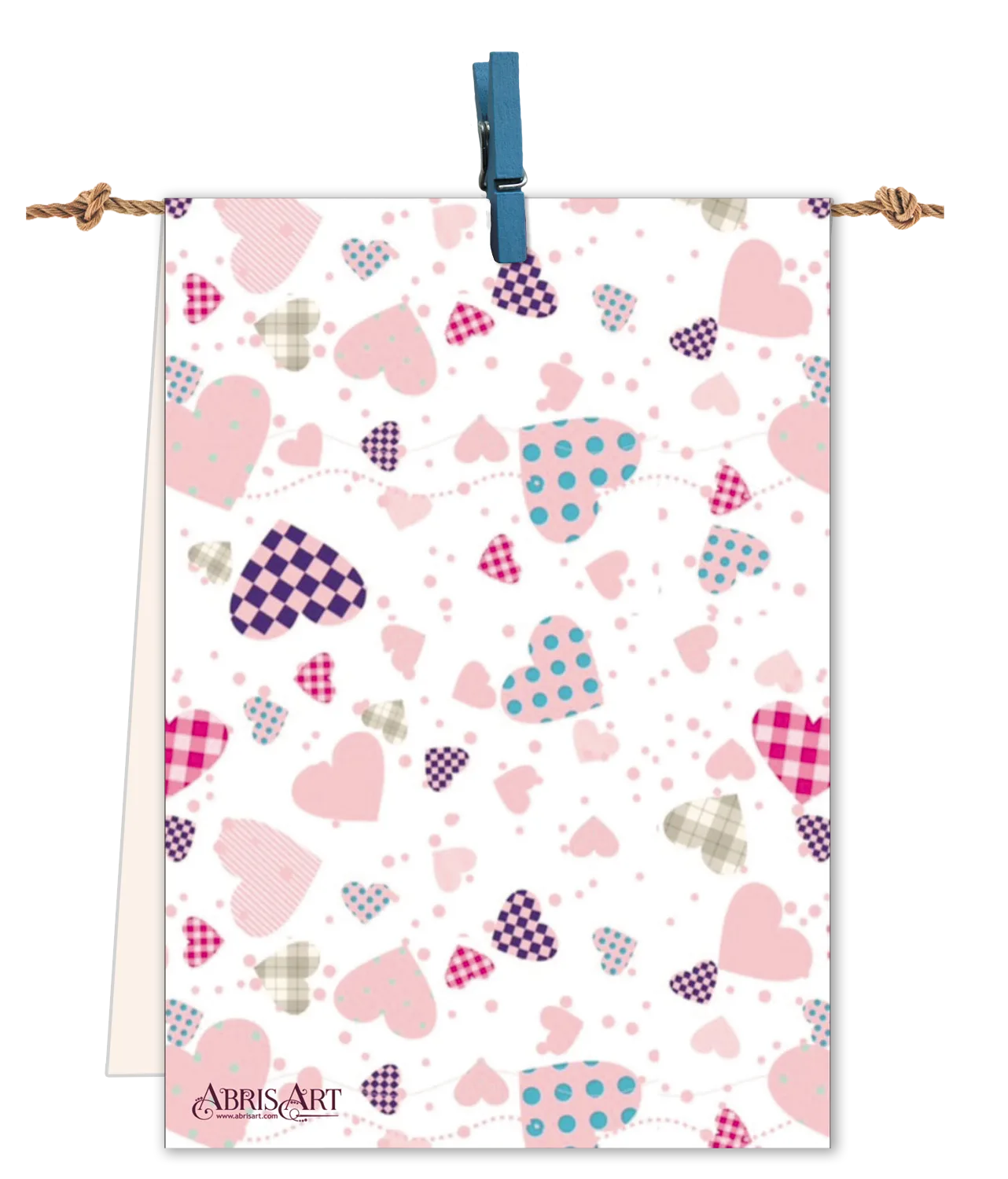 Pennant Bead Embroidery Kit Pennant-kit Bead Embroidery Flowers of love