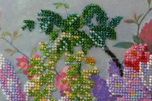 Bead Embroidery Kit Main Bead Embroidery Kit Purple twilight